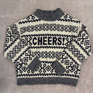 NWT A New Day Cheers Graphic Pullover Sweater